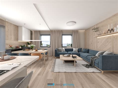 Interiér moderného dizajnu