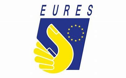 Logo portálu sluzbyzamestnanosti.gov.sk a EURES