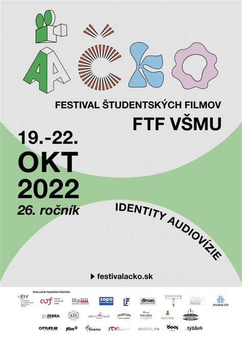 Logo festivalu študentských filmov Áčko
