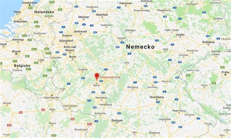 Mapa univerzít v Nemecku