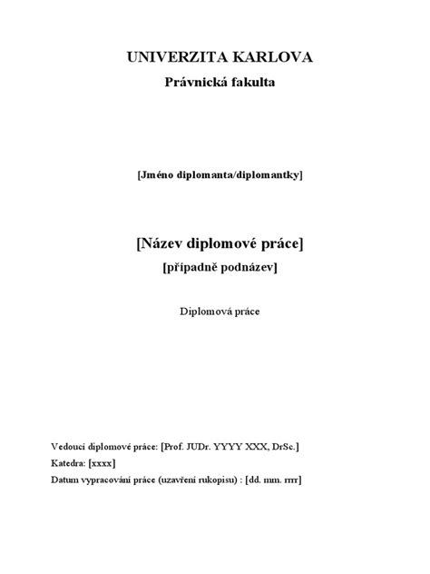 Písanie abstraktu bakalárskej práce