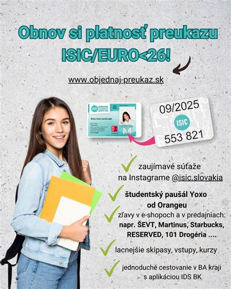 Ilustračná fotografia študentského preukazu ISIC s nalepenou známkou