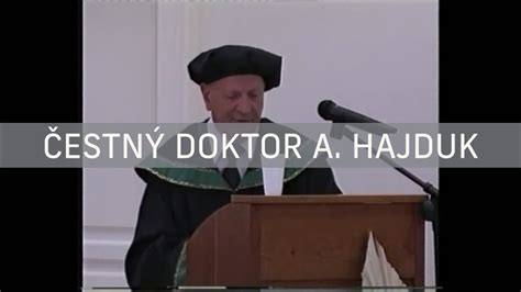 Zoznam nositeľov čestného doktorátu