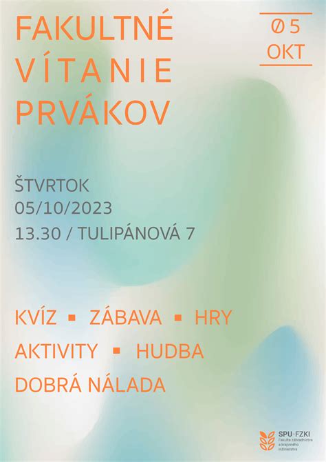 Študentský život na SPU