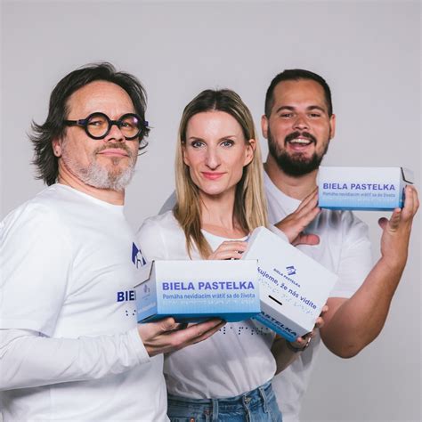 Symbol bielej pastelky - zbierka pre nevidiacich