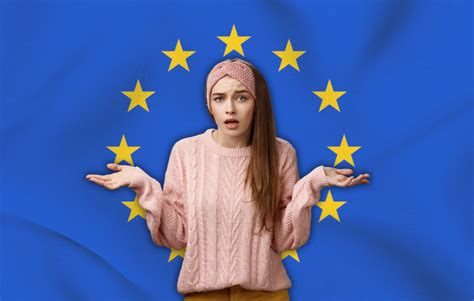 Symbol Európskej únie a študenti