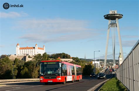 Vizualizácia trasy autobusu k Ekonomickej fakulte