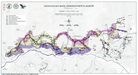 Mapa jaskynného systému