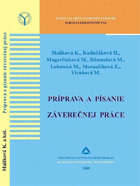 Príprava záverečnej práce