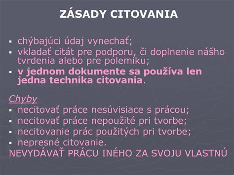 Príklad správneho citovania