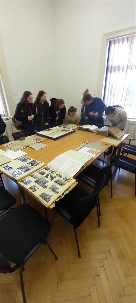 Študenti v Štátnom archíve v Trnave