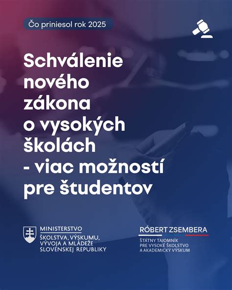 Grafické znázornenie zákona o vysokých školách