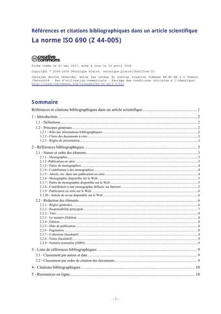Infografika o norme ISO 690