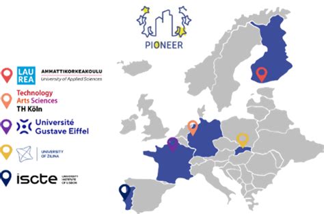 mapa európskych univerzít