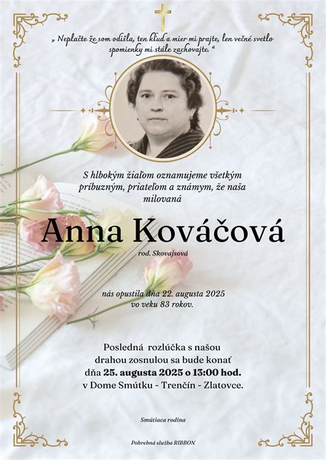 Symbolické znázornenie smútku a spomienky