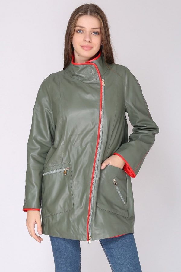 Dámsky kožený kabát Belinda – K200210