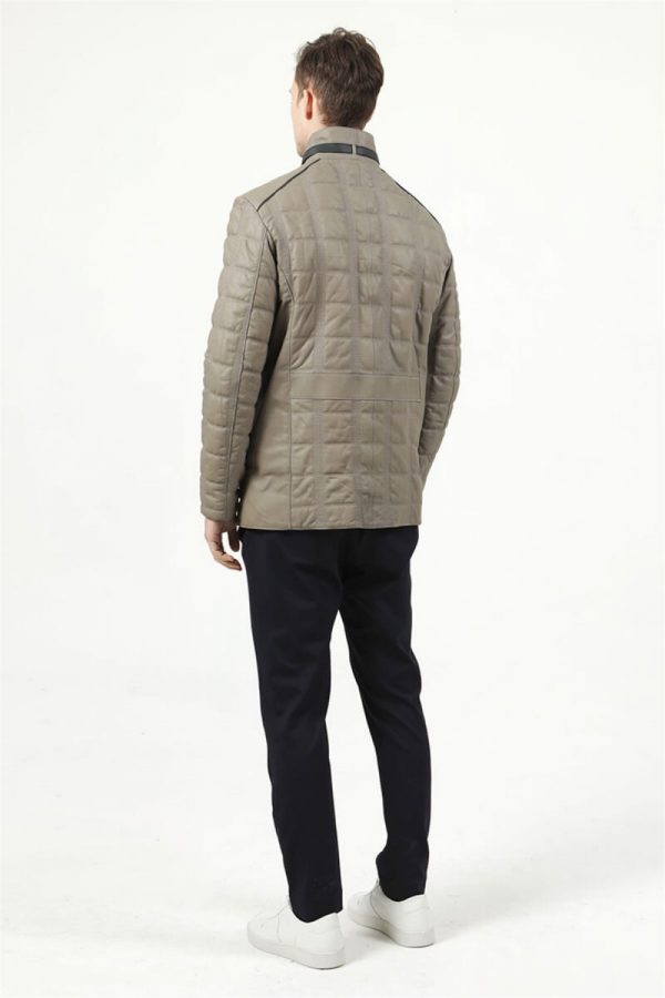 Pánsky kožený kabát Feda – E100304