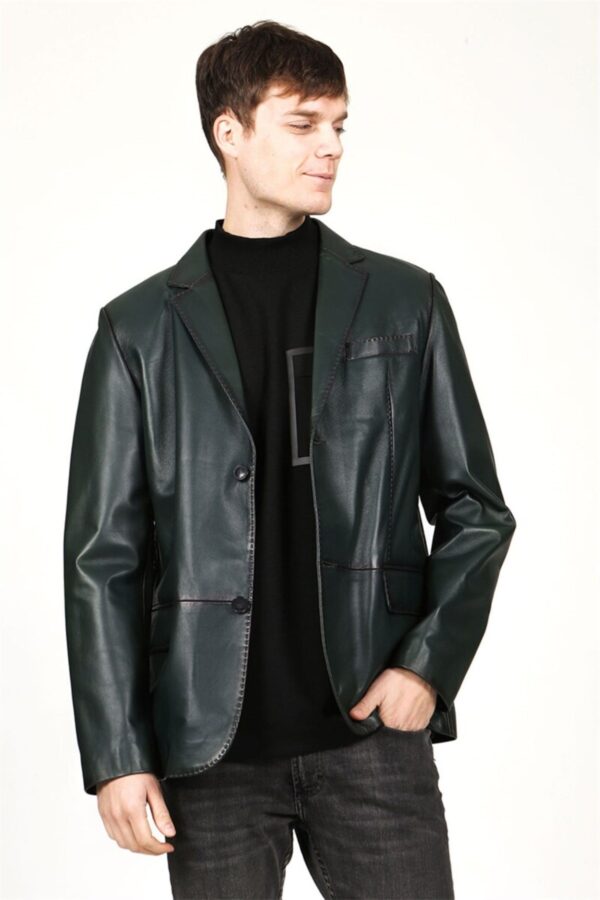 Pánsky kožený kabát Efe – E100317