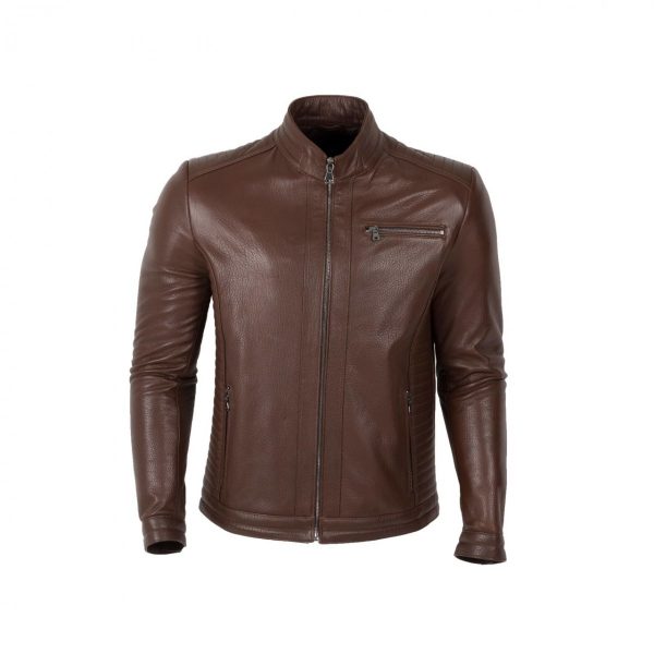 Pánsky kožený kabát Enes – E100350