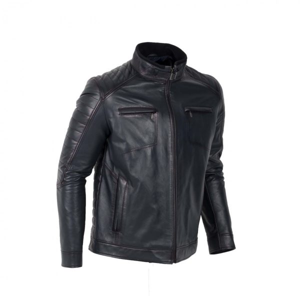 Pánsky kožený kabát Enver – E100346