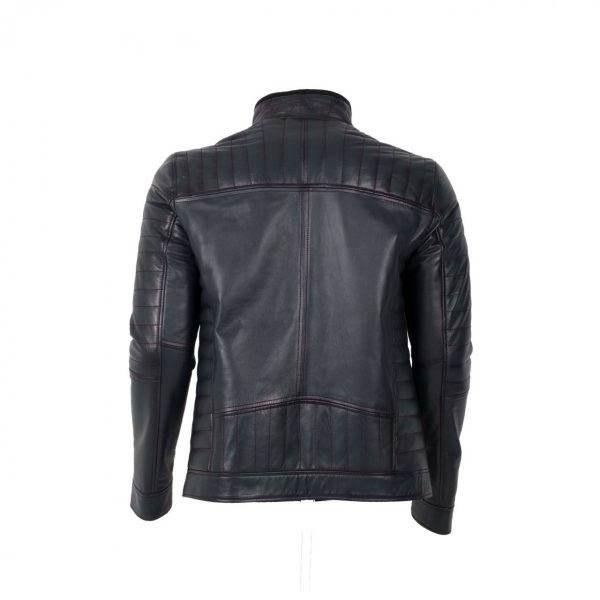 Pánsky kožený kabát Ned- E100346